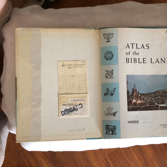 Pictorial Atlas of the Bible World, C 1959, Hardback - Picture 7 of 7